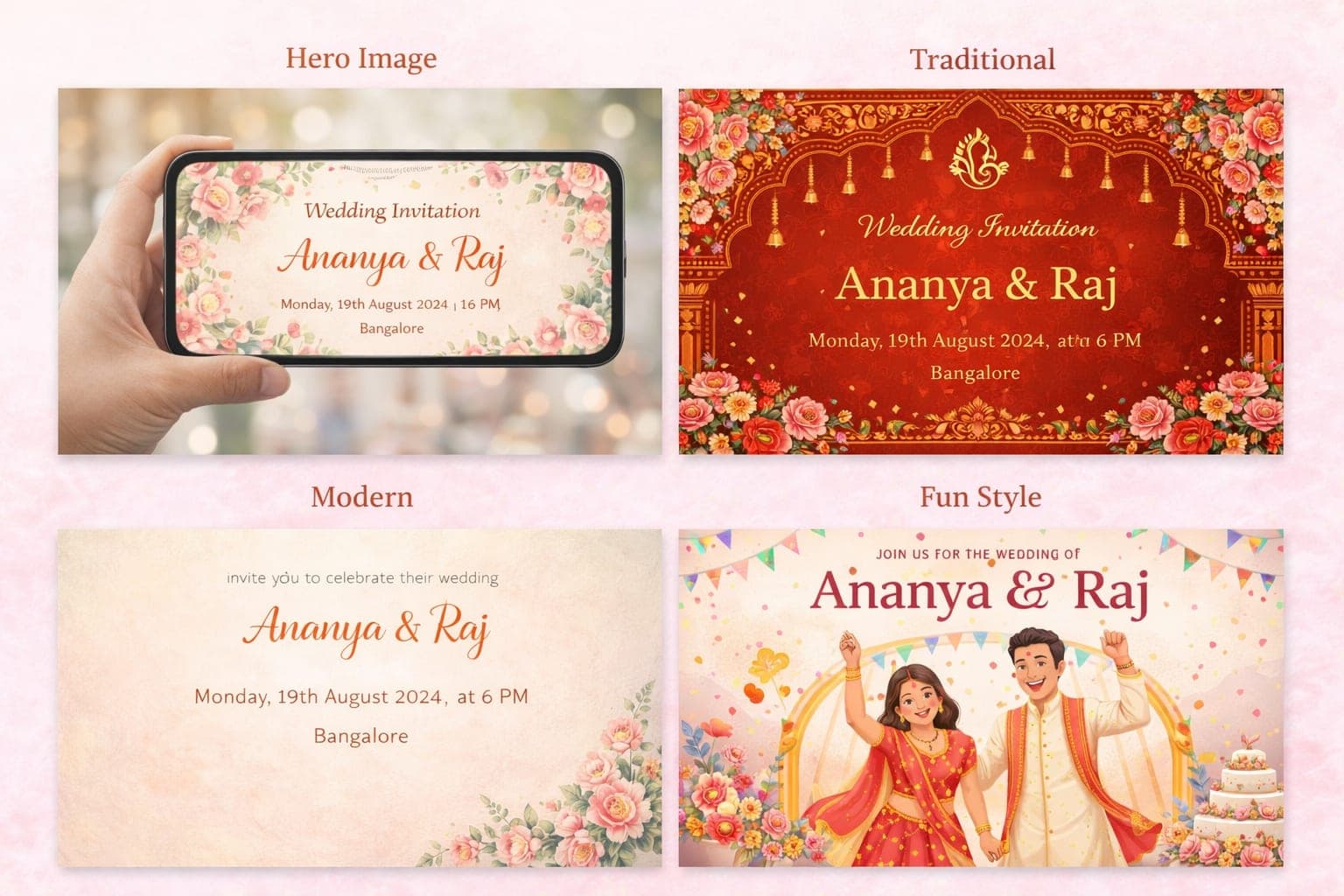 Top 10 Wedding Invitation Messages for WhatsApp