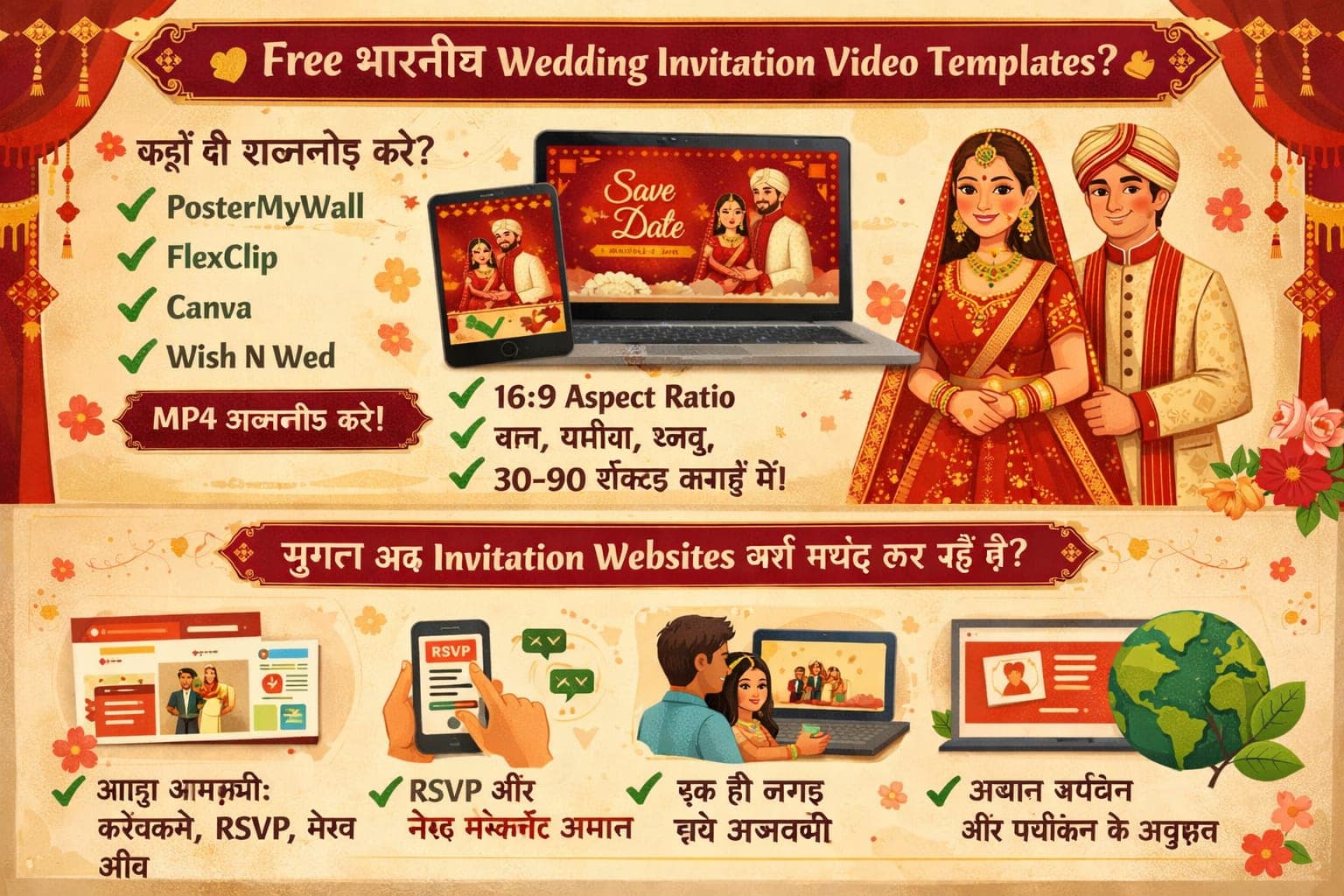 Indian Wedding Invitation Video Templates – Best Choice?