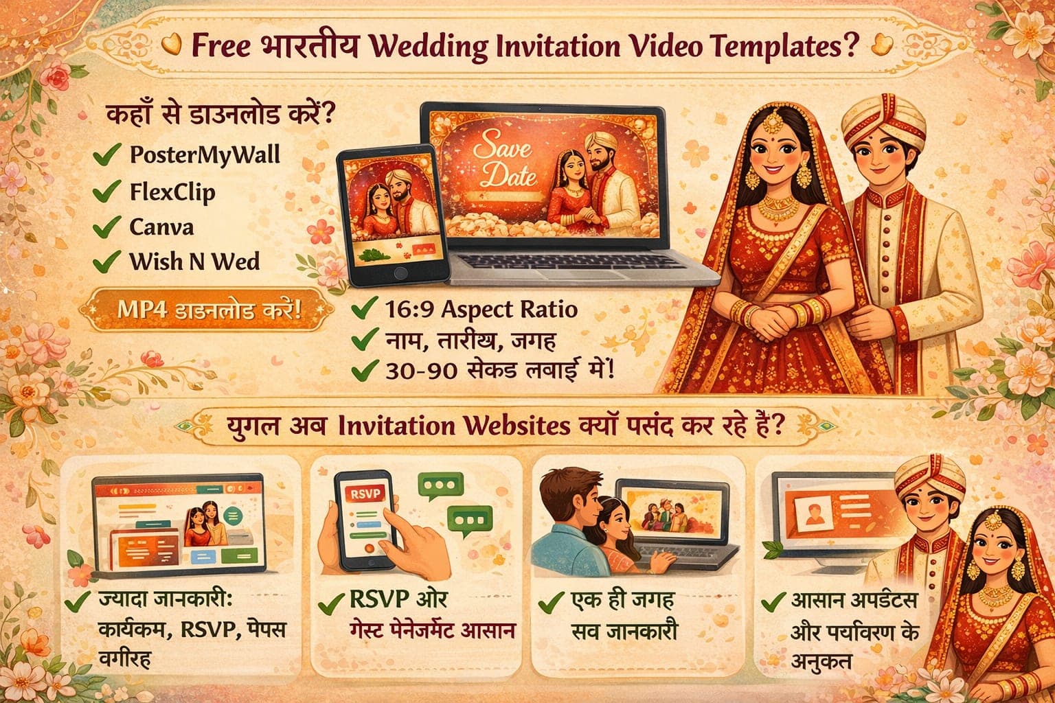 Indian Wedding Invitation Video Templates – Best Choice?